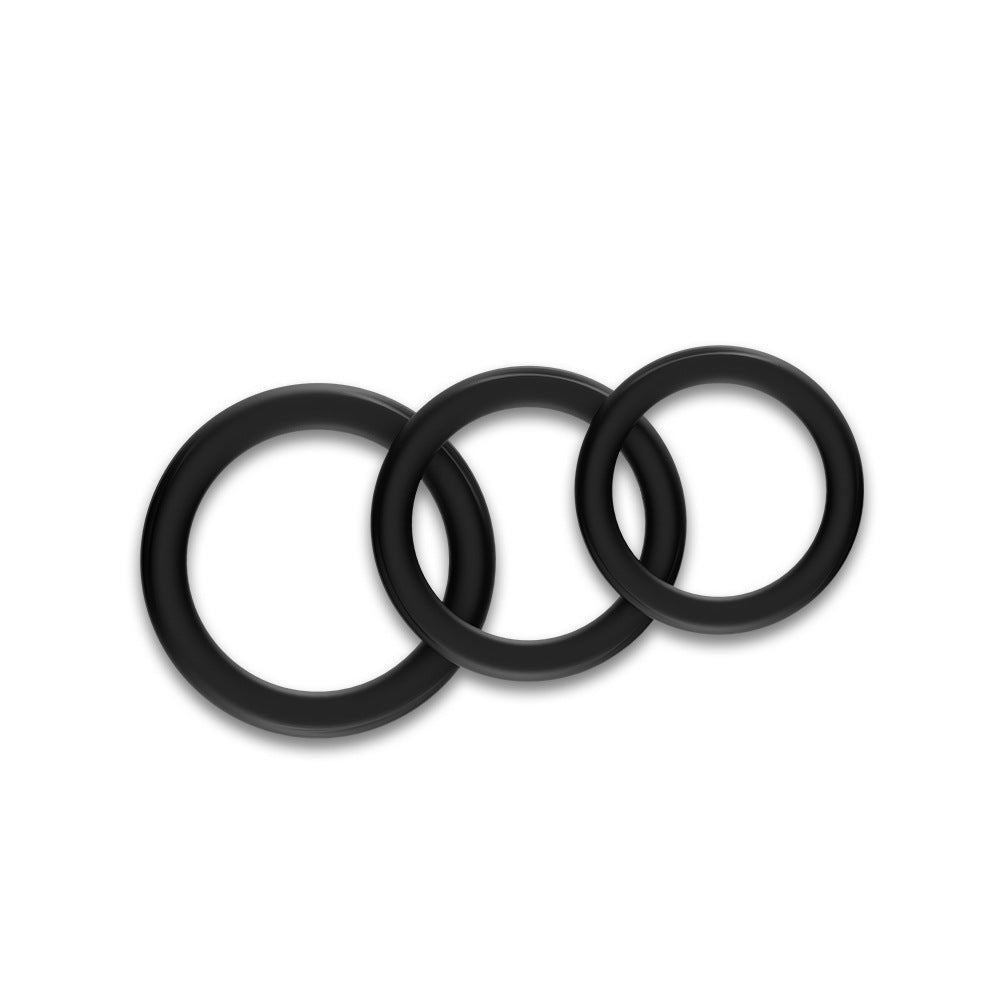 Cock Ring 3pcs Penis Rings for Ejaculation Delay Male Enhancement Sex Toy