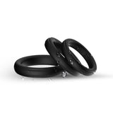 Cock Ring 3pcs Penis Rings for Ejaculation Delay Male Enhancement Sex Toy