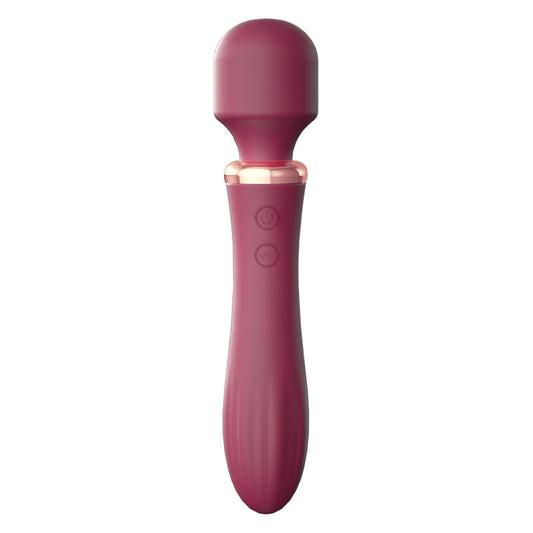 Female Vibrator Wand Massager jojo 10 Vibrating Double-headed Vibrator with Intelligent Heating Adult Toys for Woman