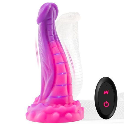 Fantasy Monster Dildo 8 Inch Thick Tentacle Dildos Remote Control Vibrator Adult Sex Toy