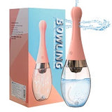 Bowling Automatic Enema Douche Anal Cleansing Bulb with 3 Frequency Adult Toys