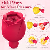 Sucking Rose Vibrator Clit Stimulator Adult Sex Toy for Women