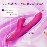 Thrusting Dildo Vibrator for Women G Spot Vibrator Clitoral Sucking Stimulator