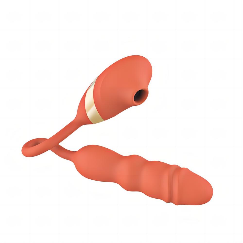 Sucking Thrusting Dildo Vibrator Clitoris & Vagina Stimulator Adult Sex Toy