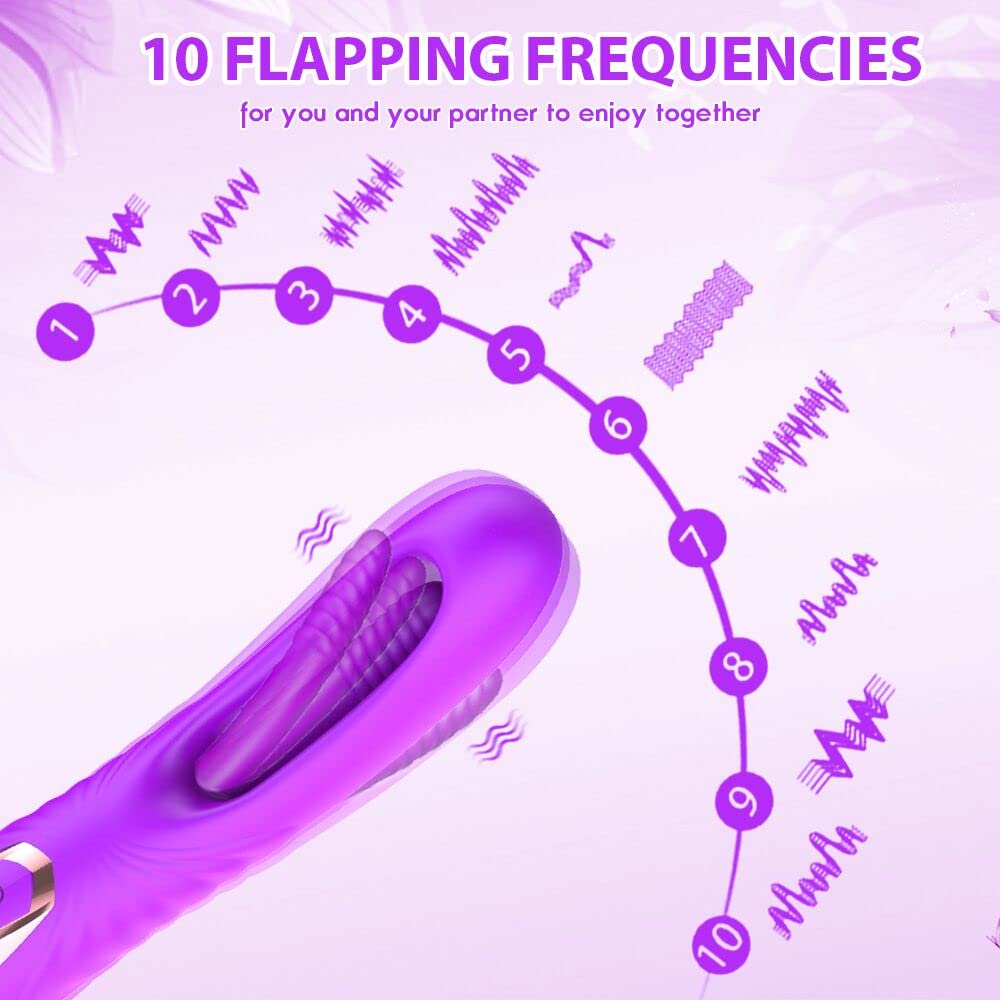 Woman Wand Massager G-spot Tapping Vibrator Clit Stimulator Adult Toys