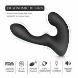 Male Prostate Massager with 9 Vibration Anal Vibrator Butt Plug for Man Sex Toys