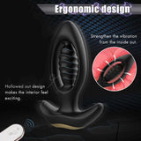 Anal Vibrator Male Prostate Massager Remote Control Butt Plug Adult Sex Toys