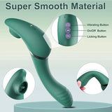 Sucking Tongue-Licking Vibrator Women Wearable Vibration Stimulator Adult Sex Toys for Woman